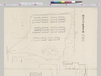 観兵式手続書附図（近衞第三・第四師団）　1/2000／明治