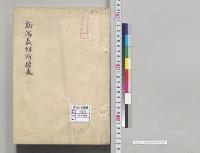新潟裁判所諸表／明治