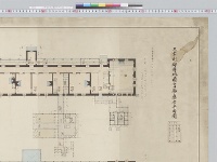 三年町御料地図書寮庁舎平面図／大正11年