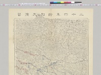 明治三十六年特別大演習地図（各師団進行状況記入）／明治36年