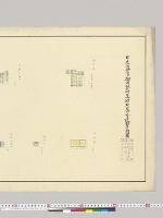 日光田母澤御用邸附属邸附属各建物平面図／大正11年