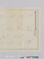塩原御用邸附属各建物平面図