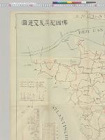 仏国配兵及交通図　参謀本部第三部／明治