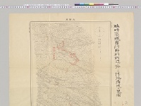 臨時築城団印野村附近ニ於ケル陣地構成之略図（静岡県）　1/5000　陸地測量部／明治