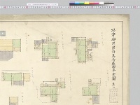 沼津御用邸附属各建物平面図　其一／大正11年