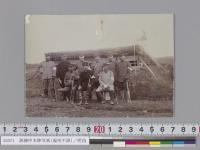 訓練中本陣写真（場所不詳）／明治