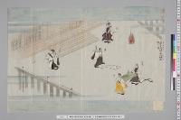 孝明天皇紀附図原稿43　絵図類原案1―21　新嘗祭神嘉殿神座供スル図　嘉永2年11月21日