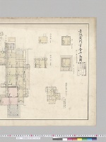 赤坂巽門官舎平面図／大正10年