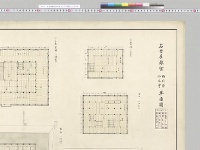 名古屋離宮西北櫓小天守平面図／大正8年