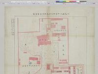 公使館及北京駐屯歩兵隊兵営平面図　1/500　北京駐屯歩兵隊附陸軍歩兵中尉若宮一三／明治