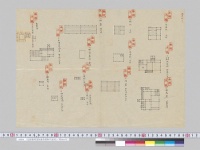 〔塩原御用邸附属各建物平面図〕／明治44年