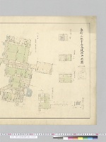 番町三号官舎各建物平面図／大正11年
