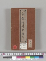 明治二十年三月調京都御所之図　明治20年