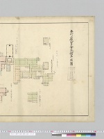 番町二号官舎本館平面図／大正11年