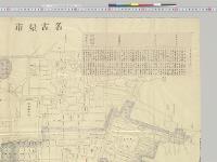 名古屋市内演習関係者宿所案内図／明治