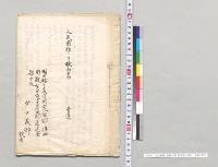 人民困難ニ付献白書　岡山県士族谷口義郷／明治