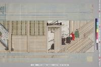 孝明天皇紀附図原稿25　絵図類原案1―5　皇太子拝覲賜録之図　天保11年3月