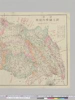 埼玉県管内地図　1/120000　風水害箇所書込／明治
