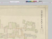 沼津御用邸御殿平面図／大正11年