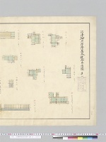 沼津御用邸附属各建物平面図　其一／大正11年