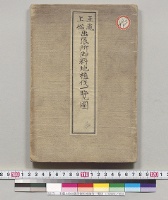 王瀧上松出張所御料地植伐一覧図　1/50000／明治
