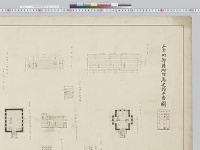 三年町御料地附属建物平面図／大正11年