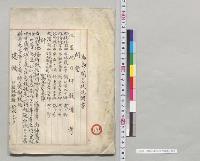 鳥島ニ関スル状況調書／明治