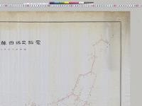 電話交換回線設計図（全国）／明治