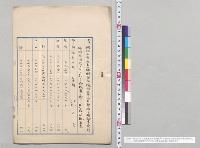 明治三年九月藩制発布後同九年八月金禄公債証書発行条例発布迄ノ間ニ除族者ニ対スル同公債額概算表／明治3・9年