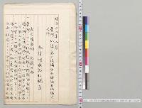 台湾ヘ派遣ノ為メ後備歩兵連隊其他編成之件　参謀総長彰仁親王／明治28年