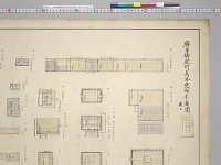 麻布御殿附属各建物平面圖　其二／大正11年