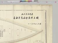 舞鶴海軍工廠職工共済会病院平面図　1/500／明治