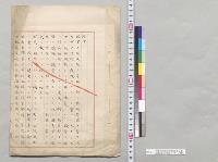 孛漏生国皇帝宛御親書草案（将校数名派遣ニツキ）／明治
