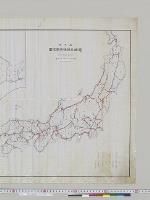 電話交換線路予定図（全国）／明治