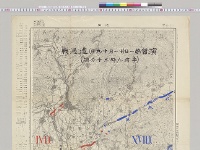大阪府演習状況地図（池田・伊丹、高槻・茨木）　1/2万／明治