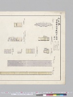 内匠寮分室附近各建物平面図其二／大正10年