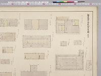 新宿御苑各建物平面圖　其貮／大正10年
