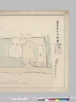 靈南坂官舎總圖／大正11年