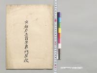 京都府立医学専門学校　台覧資料／明治