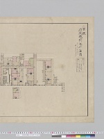 宮殿侍従職附近平面図／大正8年