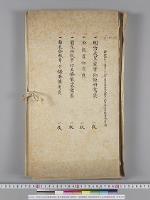 明治天皇宸筆御短冊・菊花御紋章付銀香炉・金龍置物・菊花御紋章付五条袈裟写真　昭和４年