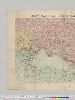 BACON'S MAP OF THE SEAT OF WAR IN THE EAST／明治