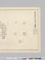 赤坂巽門官舎平面図／大正10年
