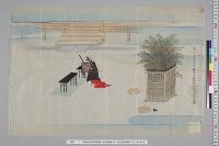 孝明天皇紀附図原稿93　絵図類原案3―3　石清水臨時祭図　弘化4年4月25日