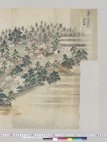 国幣小社古四王神社見取図／明治