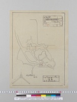 日光御用邸（日光植物園内御学問所避雷針設備工事図・日光御用邸城口式浄化槽之図・防空ニ付日光御用邸・日光御用邸上水路鉄管伏設工事鉄管伏設線路平面図）／昭和16・19年