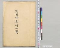 前田林業所一覧／明治