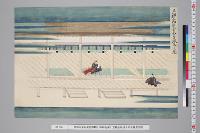 孝明天皇紀附図原稿2　附彩色画2　立親王勅別当令旨披見之図