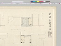 名古屋離宮各渡櫓門平面図／大正8年