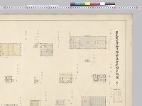 日光田母澤御用邸附属各建物平面図　其一／大正11年